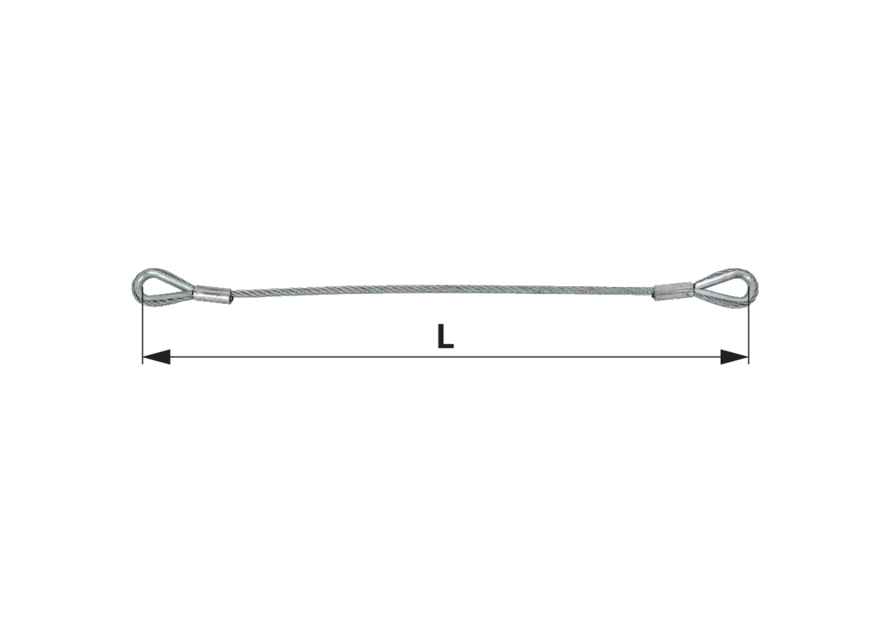Fangseil 16 mm, Länge 1.300 mm BPW