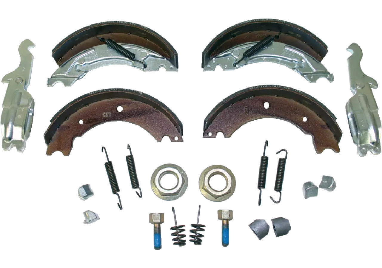Bremsbackensatz 200 x 50 mm, im Karton verpackt Knott, für Bremse 20-2425/1, 20-2426/1 Knott