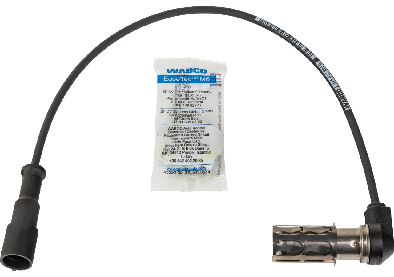 Montageset ABS Sensor Set passiv mit Klemmhülse 90° Knott