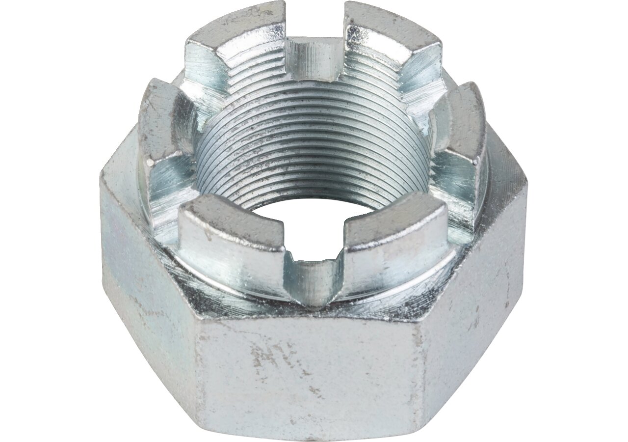 Kronenmutter M30 x 1,5 zu Radlager Knott
