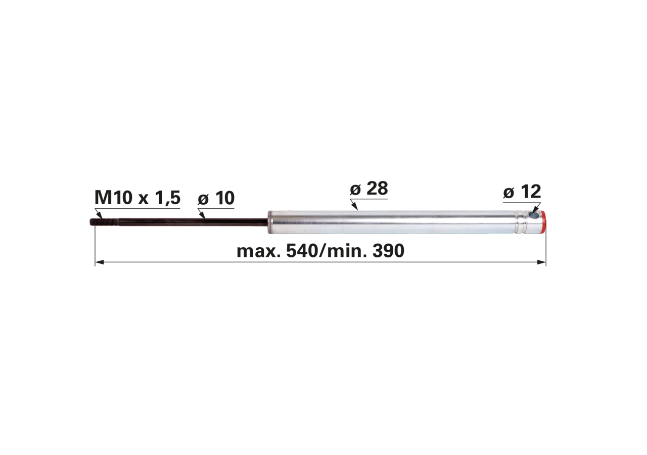 Stoßdämpfer passend zu Knott KF17-20 Stabilus