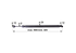 Stoßdämpfer 41,5 mm Buchsenbreite Alko 370.556 AL-KO