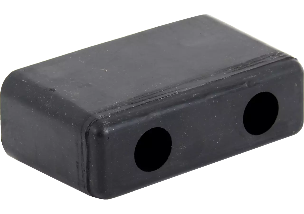 Rammpuffer 2 Loch, 125 x 43 x 70 mm GartenShop24