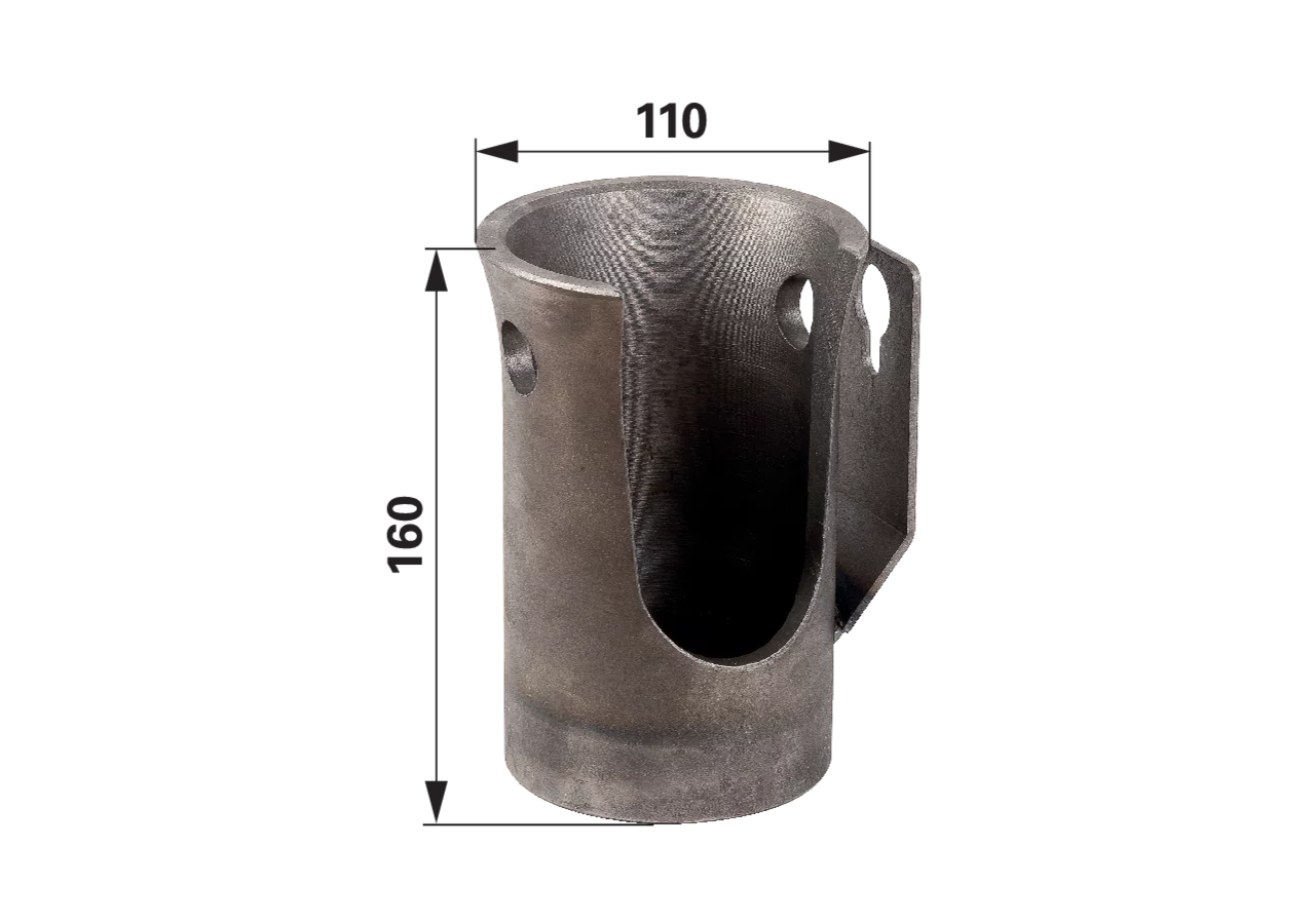 Kugelpfanne hinten für Dm 77 mm GartenShop24