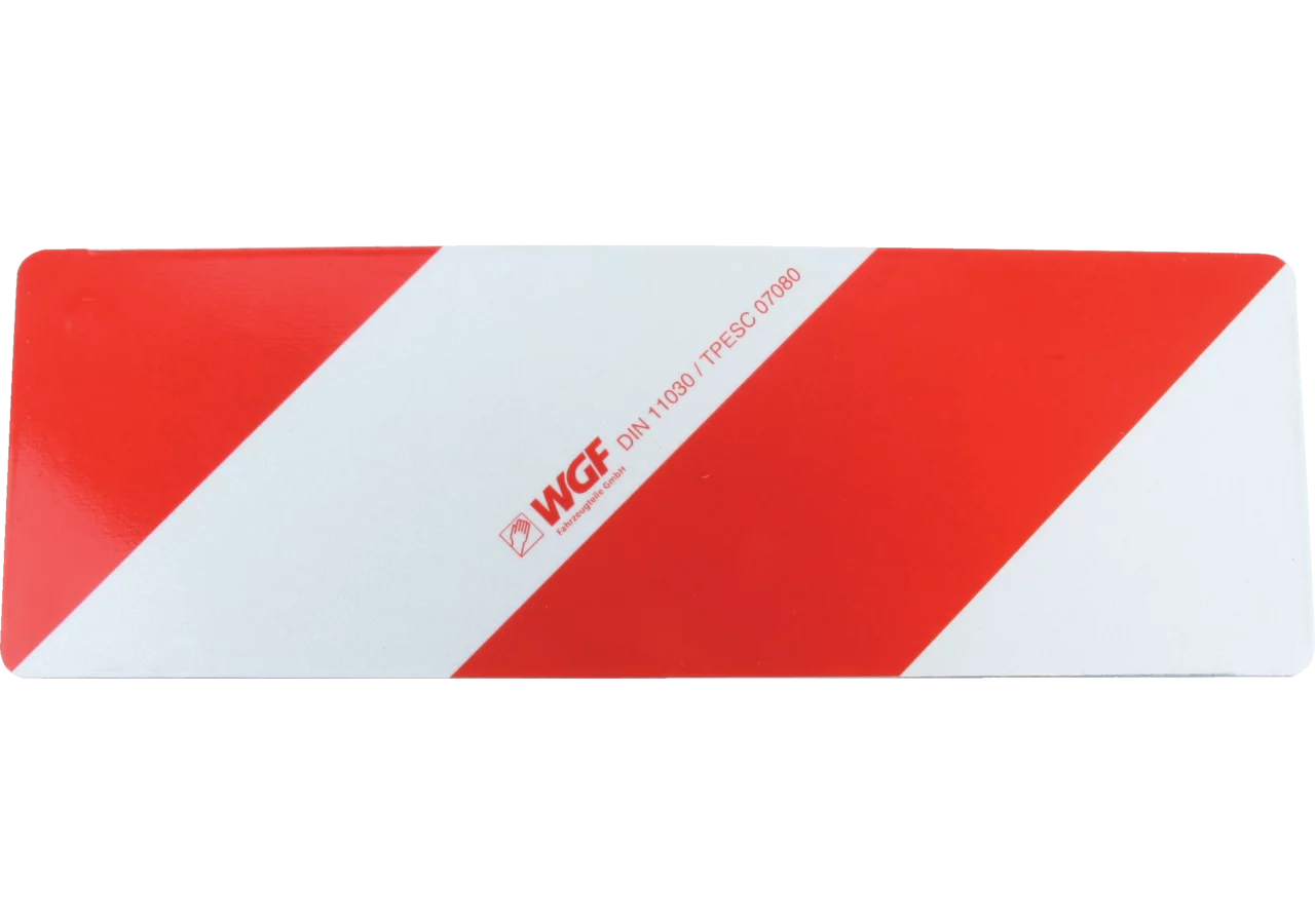 Warntafel einseitig links 423 x 141 mm GartenShop24