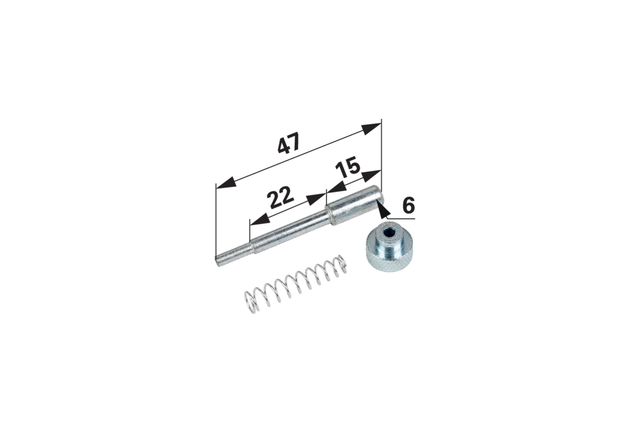Sicherheitsfalle für Ratschenspanner, Haken 8 mm McBull