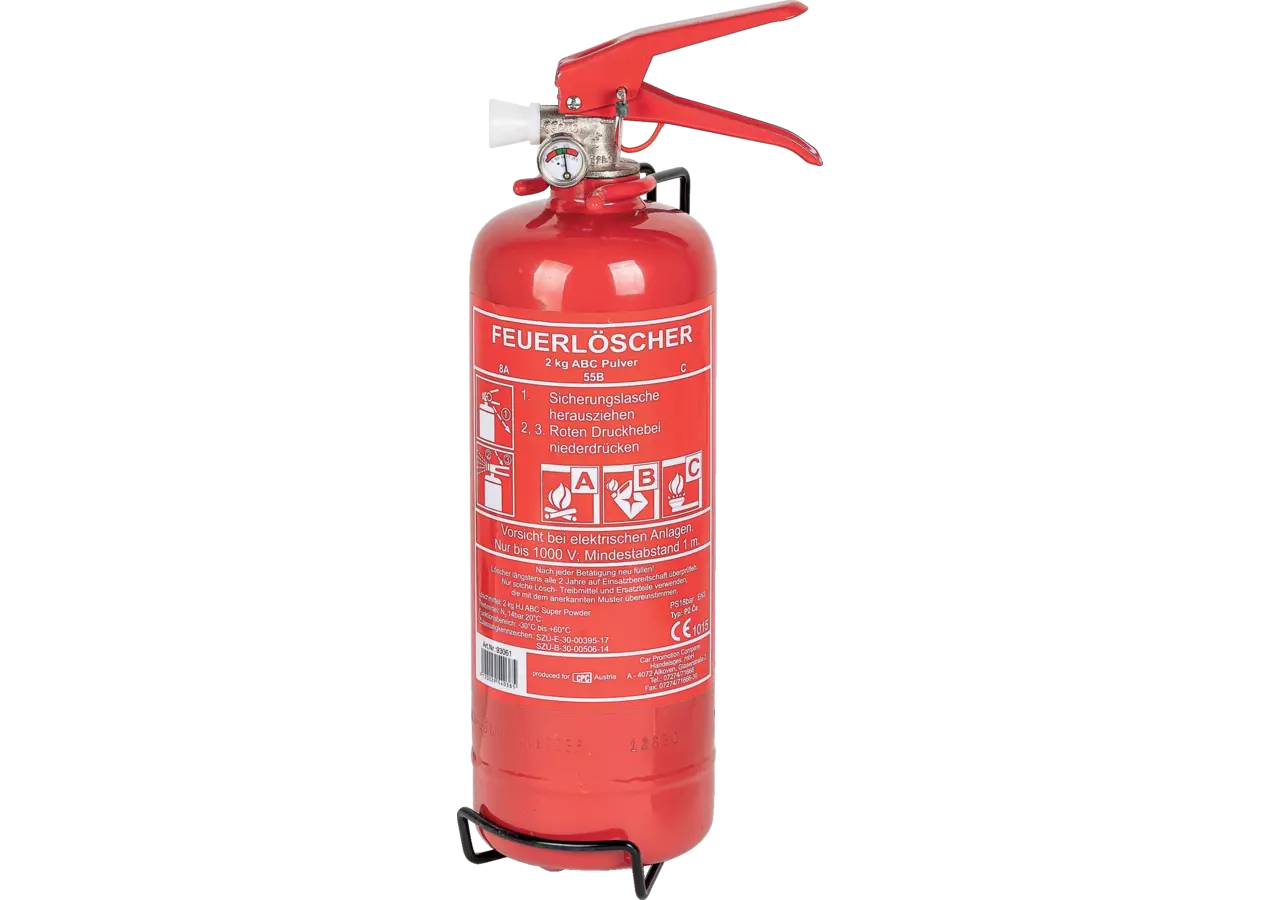 Feuerlöscher ABC Löschpulver, 2 kg GartenShop24