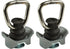 Zurröse einfache Arretierung 400 daN mit Ring für Airlineschiene Doppelpack GartenShop24