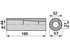 Zentrierbuchse M28, Länge 165 mm GartenShop24
