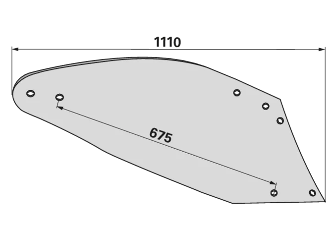 Mollblech rechts – passend für Gregoire Besson 173436 iQparts
