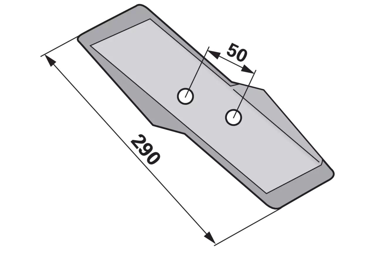Wechselspitze rechts – passend für Kuhn 622128 GartenShop24
