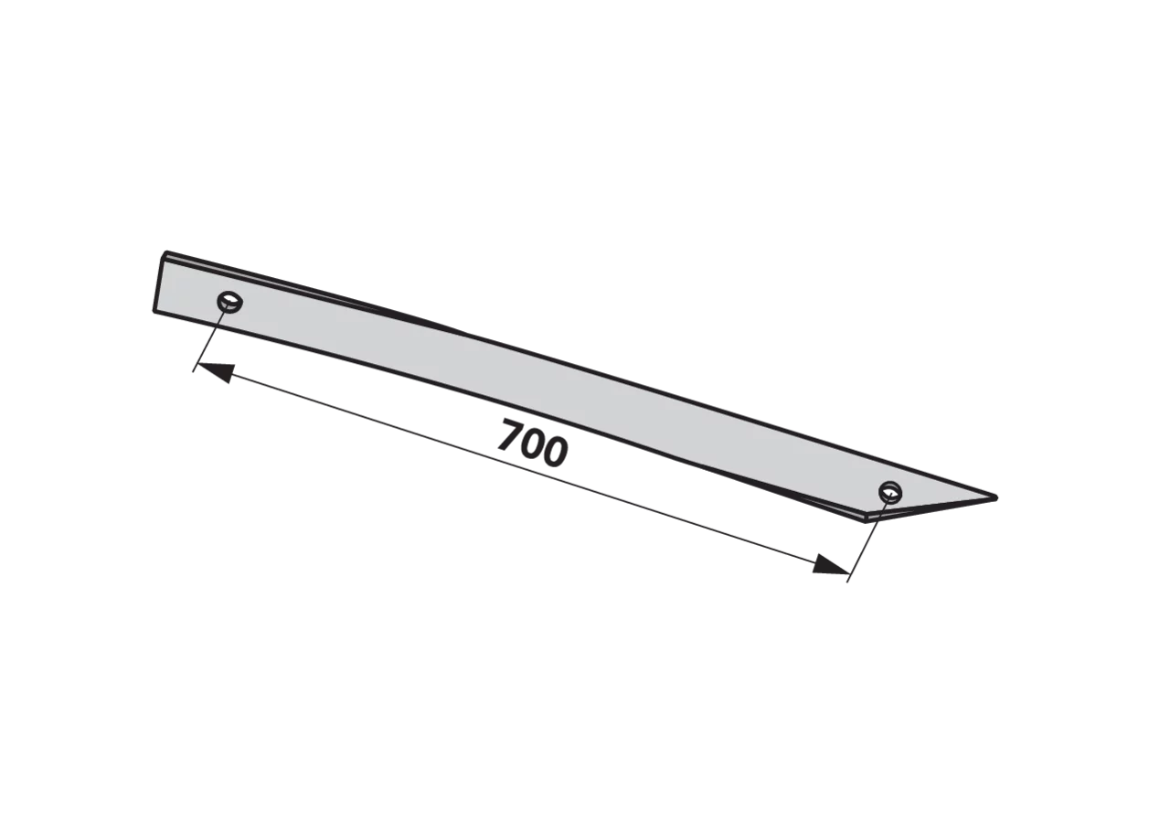 Streifen rechts, VI – passend für Kuhn 617100 iQparts