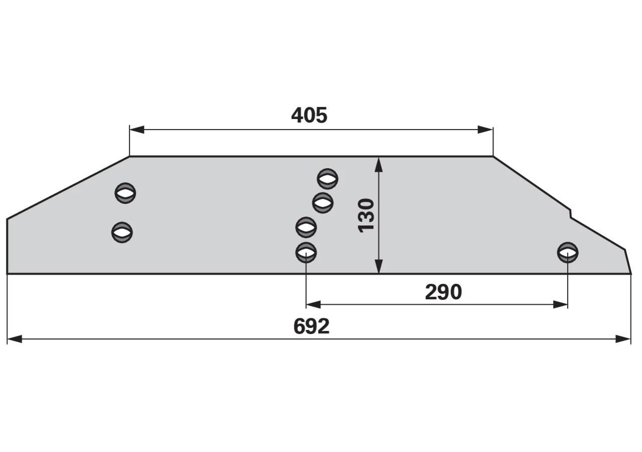 Anlage links – passend für Kuhn 279115 iQparts