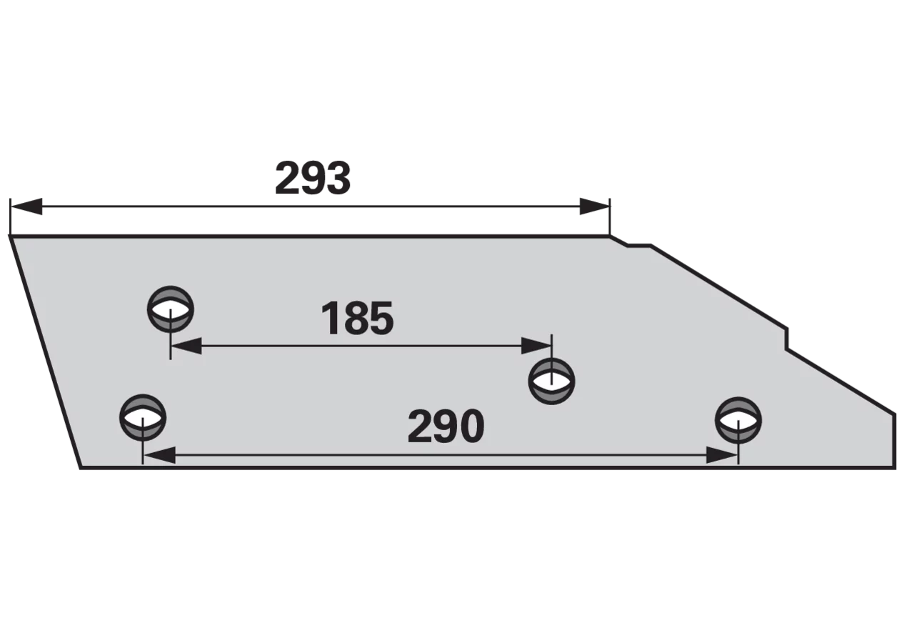 Anlage links – passend für Kuhn 278075 FRANK