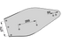 Mollblech links – passend für Kuhn 616139 iQparts