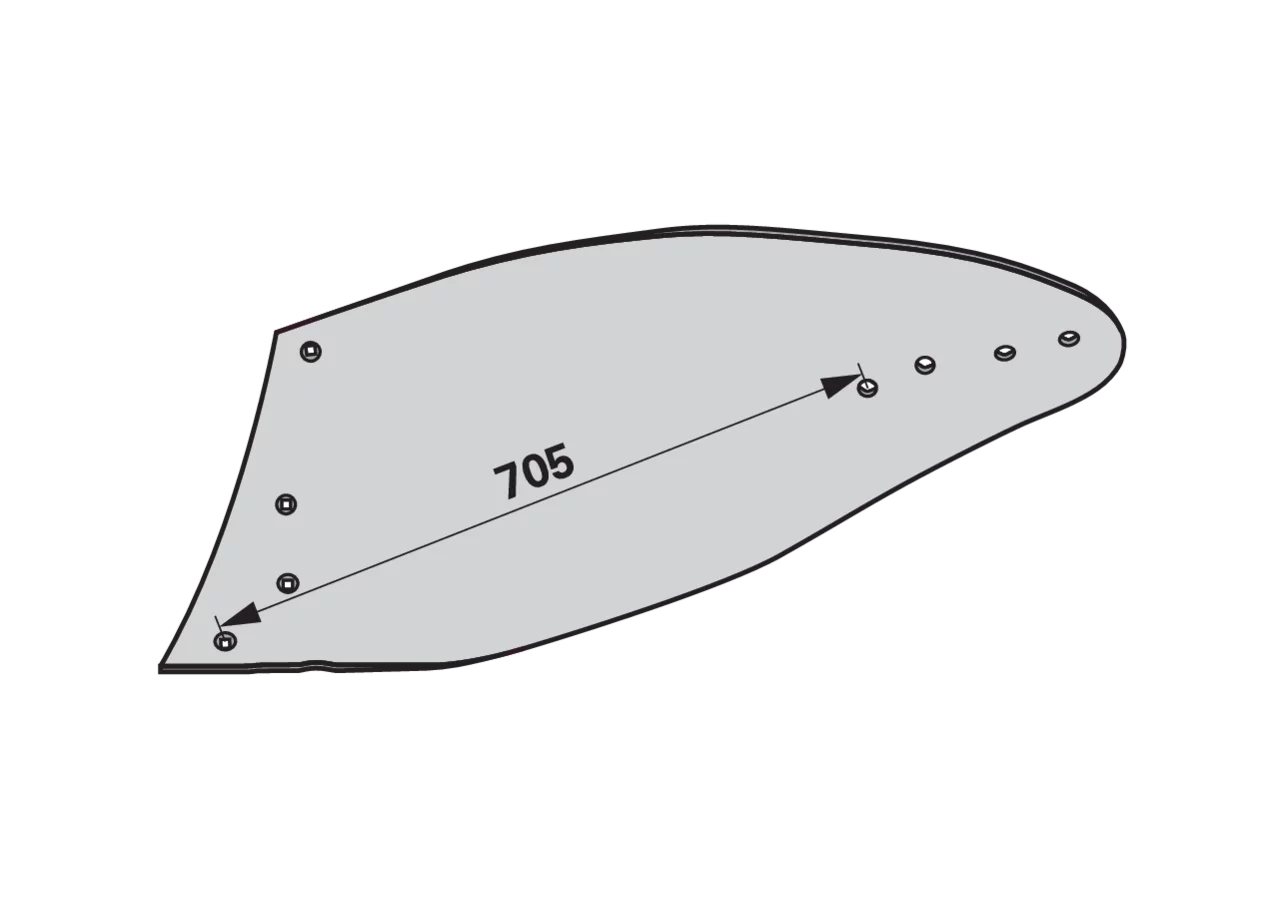 Mollblech links – passend für Regent 794.74.034 2 GartenShop24