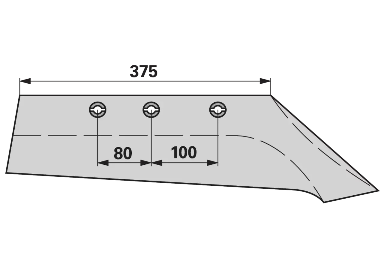 Schnabelschare rechts – passend für Vogel & Noot P9303002 iQparts