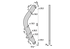 Grindel – passend für Vogel & Noot PG000016, RH 82 iQparts