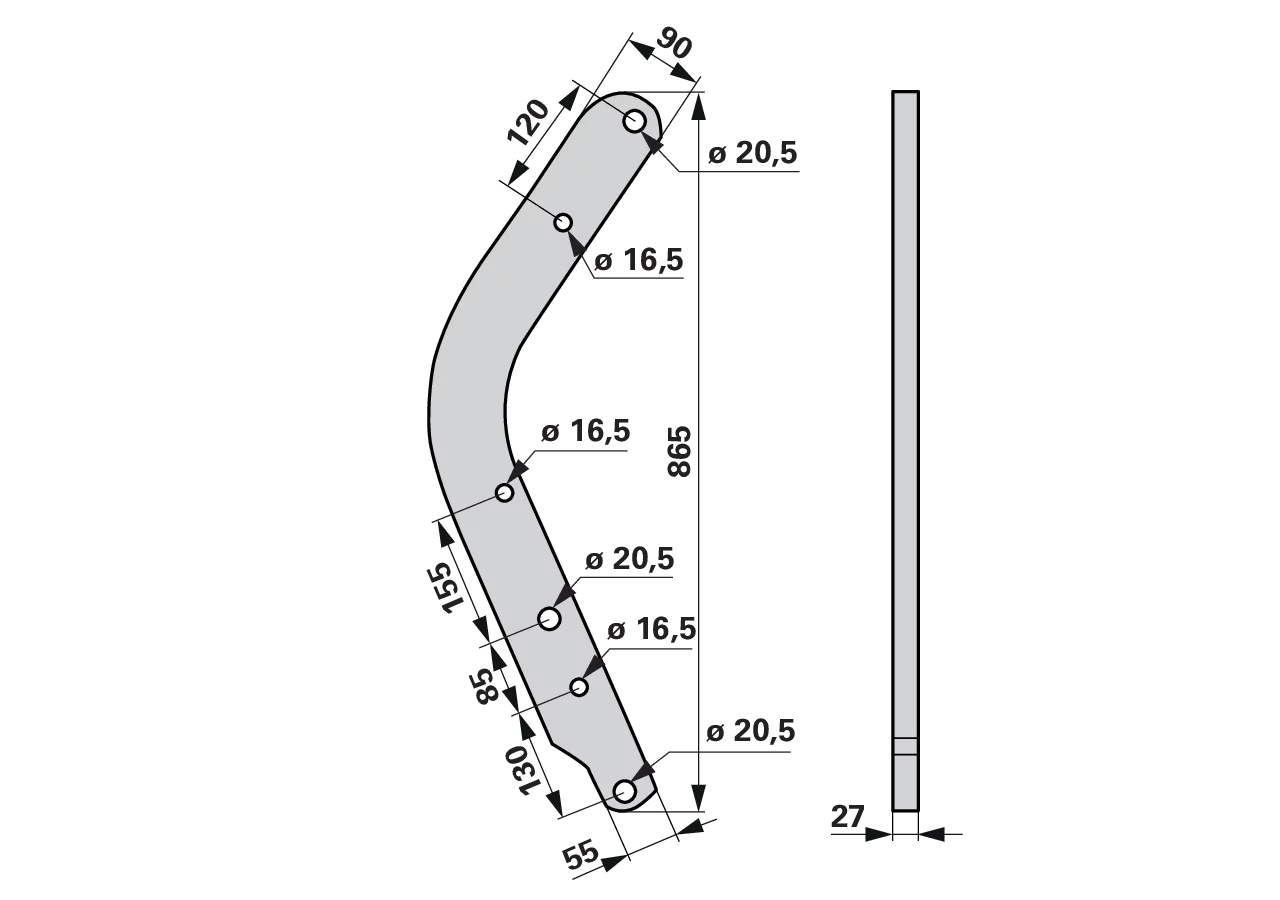 Grindel – passend für Vogel & Noot PP000022, RH 86 iQparts