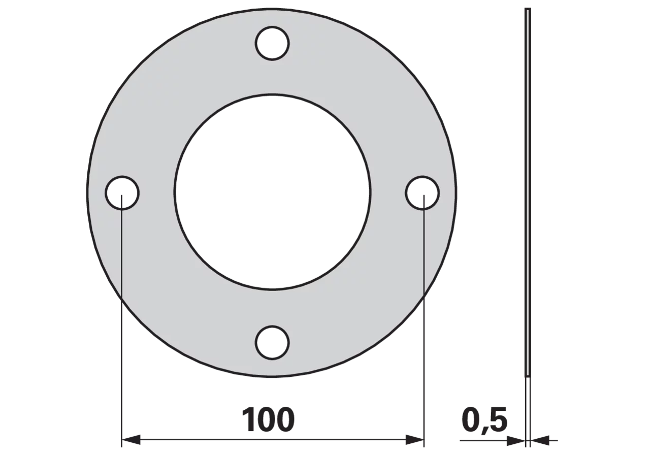 Dichtung – passend für Vogel & Noot PP0.232.03 iQparts