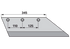 Scharblatt rechts – passend für Vogel & Noot NI024122 iQparts