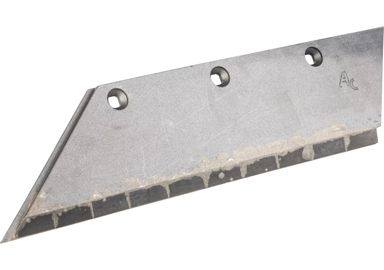 Wechselspitzschar links Hartmetall, Stärke 12 mm – passend für Lemken 3352035 AgriCarb