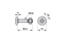 Pflugkörperschraube M16 x 85 mm, Güte 8.8, mit Mutter GartenShop24