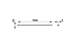 Zackenstab Länge 1000mm GartenShop24