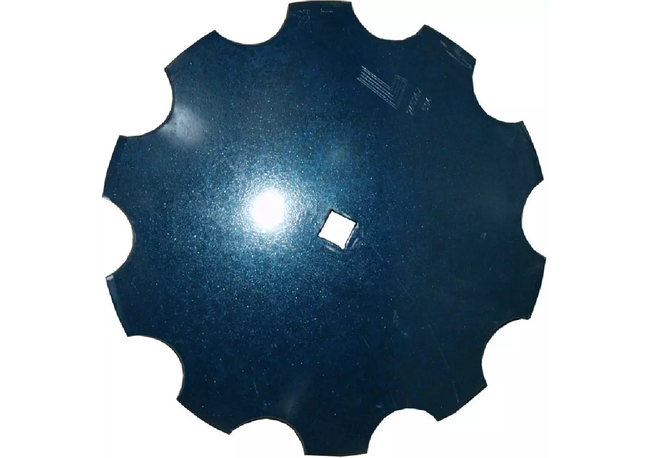 Eggenscheibe gezahnt, 510 mm, Vierkant 31 x 31 mm, Stärke 5 mm GartenShop24