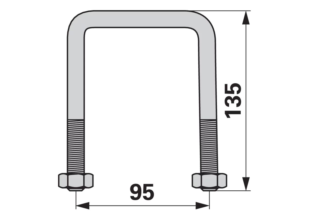 Bügelschraube 106x109 M14 GartenShop24
