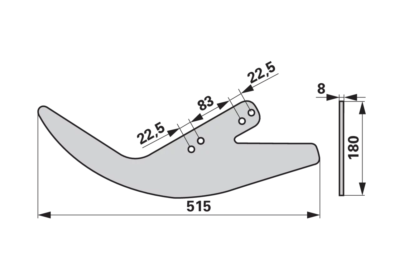 Abstreifer – passend für Vogel und Noot G0321001 GartenShop24