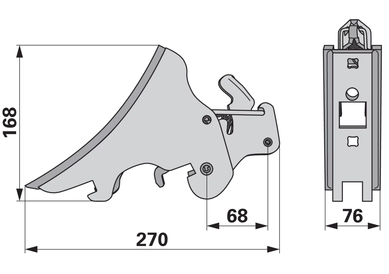 Adapter komplett – passend für Vogel und Noot G0350100 FRANK