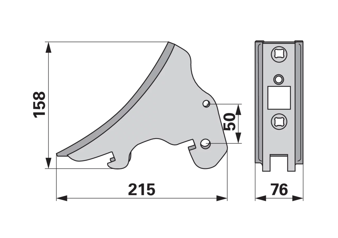 Adapter lose – passend für Vogel und Noot G0350200 FRANK