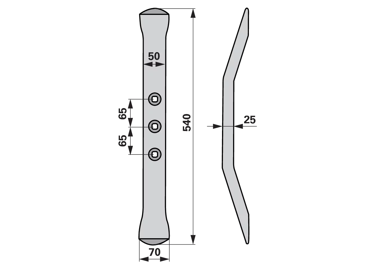 Tiefenlockererschar – passend für Vogel und Noot U8620002 iQparts