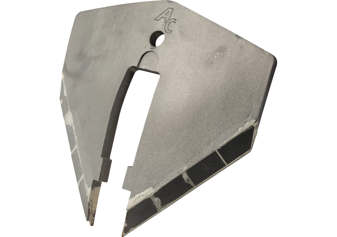 Flügelschare Hartmetall – passend für Simba P10392 AgriCarb