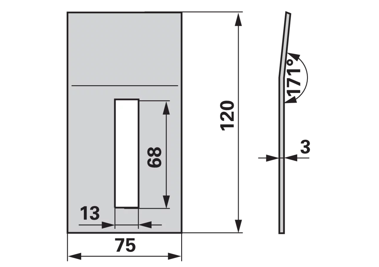 Abstreifblech – passend für Kverneland 8006090 GartenShop24