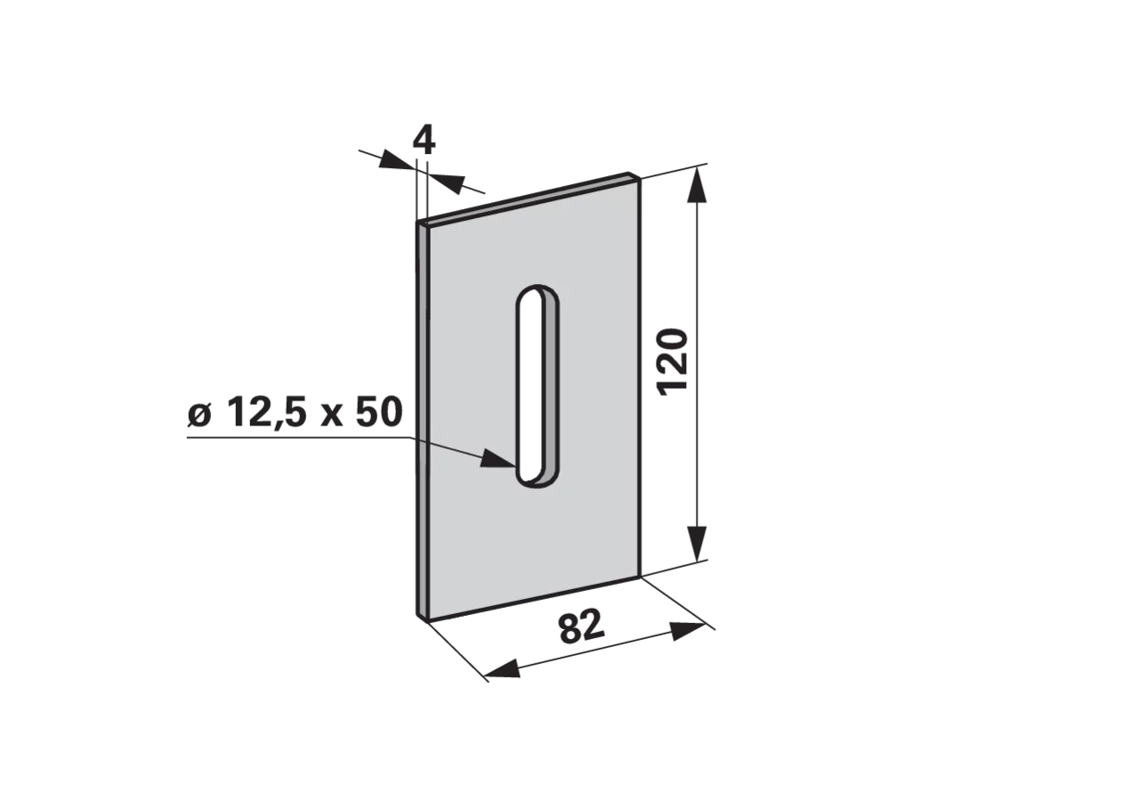 Abstreifer passend für Kverneland 306631 GartenShop24