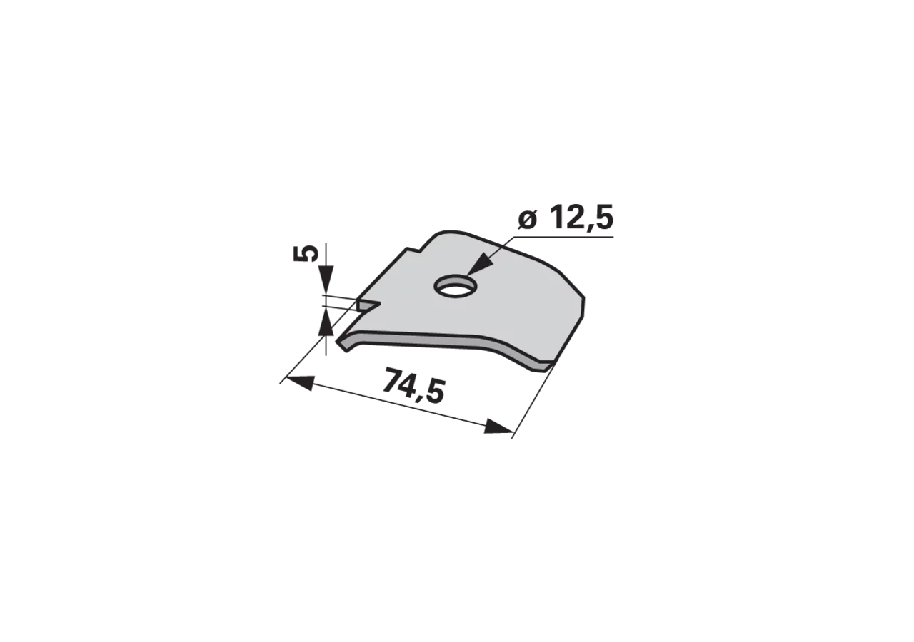 Abstreifer passend für Väderstad 467951 GartenShop24