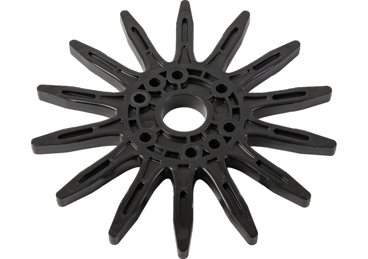 Fingerhackstern 250 mm, lose, Recyclat, schwarz, mittelhart K.U.L.T. K.FH 992021IMR K.U.L.T.