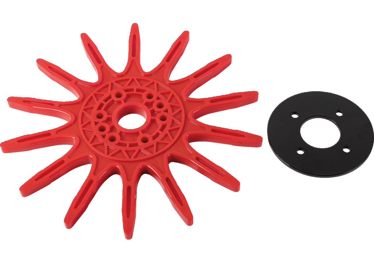 Fingerhackstern 310 mm, lose, rot, hart K.U.L.T. K.FH 992012 K.U.L.T.