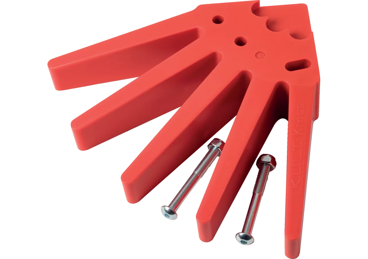 Fingerstern Viertelsegment rot, 540 mm K.U.L.T. K.FH 214 K.U.L.T.