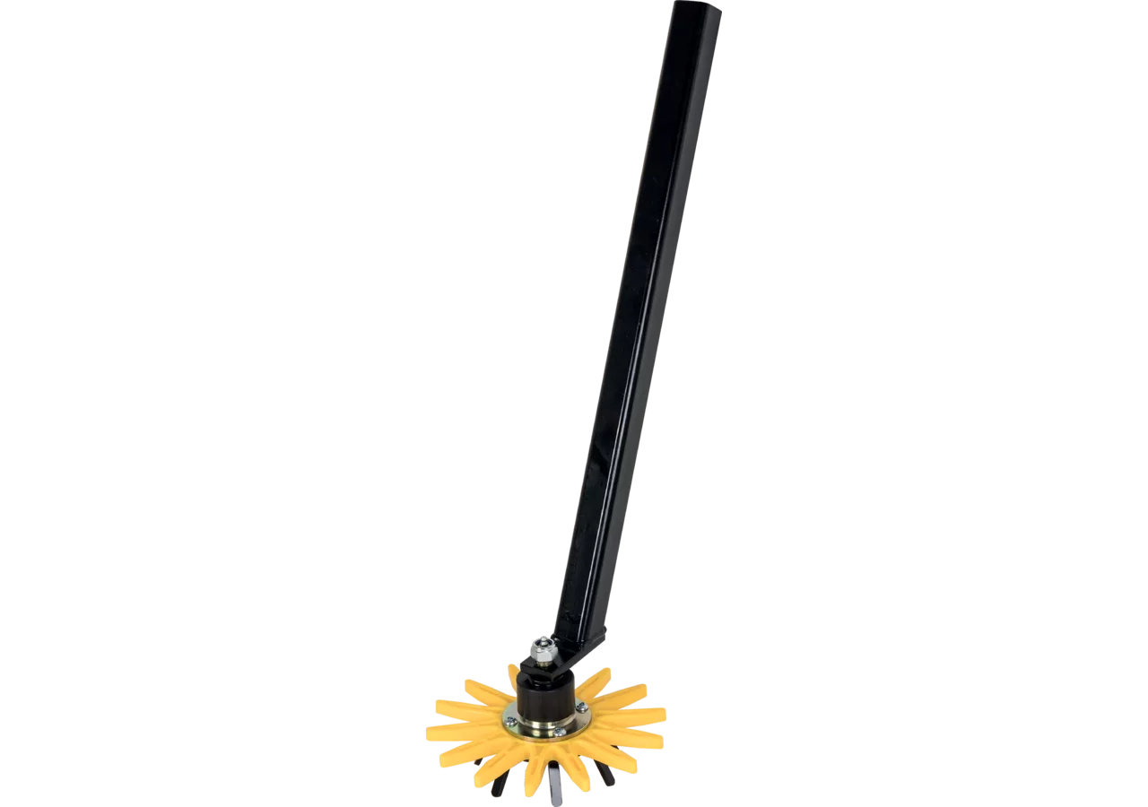 Fingerhackelement gelb, 250 mm komplett mit Stiel 40 x 40 mm K.U.L.T. K.FH 1061 K.U.L.T.