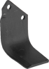 Bogenmesser rechts beschichtet Kuhn 52359010 – Seitenansicht, Stärke 10 mm