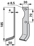 Winkelmesser links anstelle von Agria 125025497 GartenShop24 - Hochwertige Gartengeräte