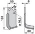 Winkelmesser rechts anstelle von Breviglieri 83000444 GartenShop24 - Hochwertige Gartengeräte