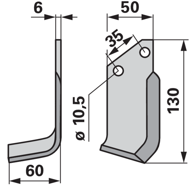 Winkelmesser links anstelle von Breviglieri 83000443 GartenShop24 - Hochwertige Gartengeräte