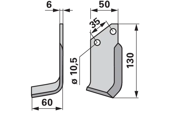 Winkelmesser links anstelle von Breviglieri 83000443 GartenShop24 - Hochwertige Gartengeräte