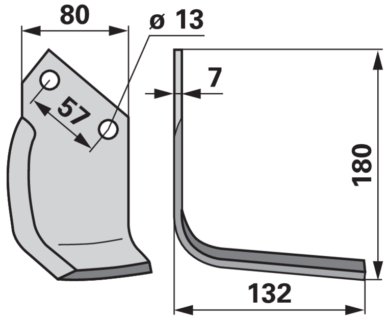 Winkelmesser rechts anstelle von Howard 3901 GartenShop24 - Hochwertige Gartengeräte