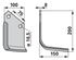 Winkelmesser rechts anstelle von Howard 756785 GartenShop24 - Hochwertige Gartengeräte