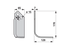 Winkelmesser rechts Krone 035268.1 128 mm – Ersatzteil für Bodenfräsen, Stärke 7 mm